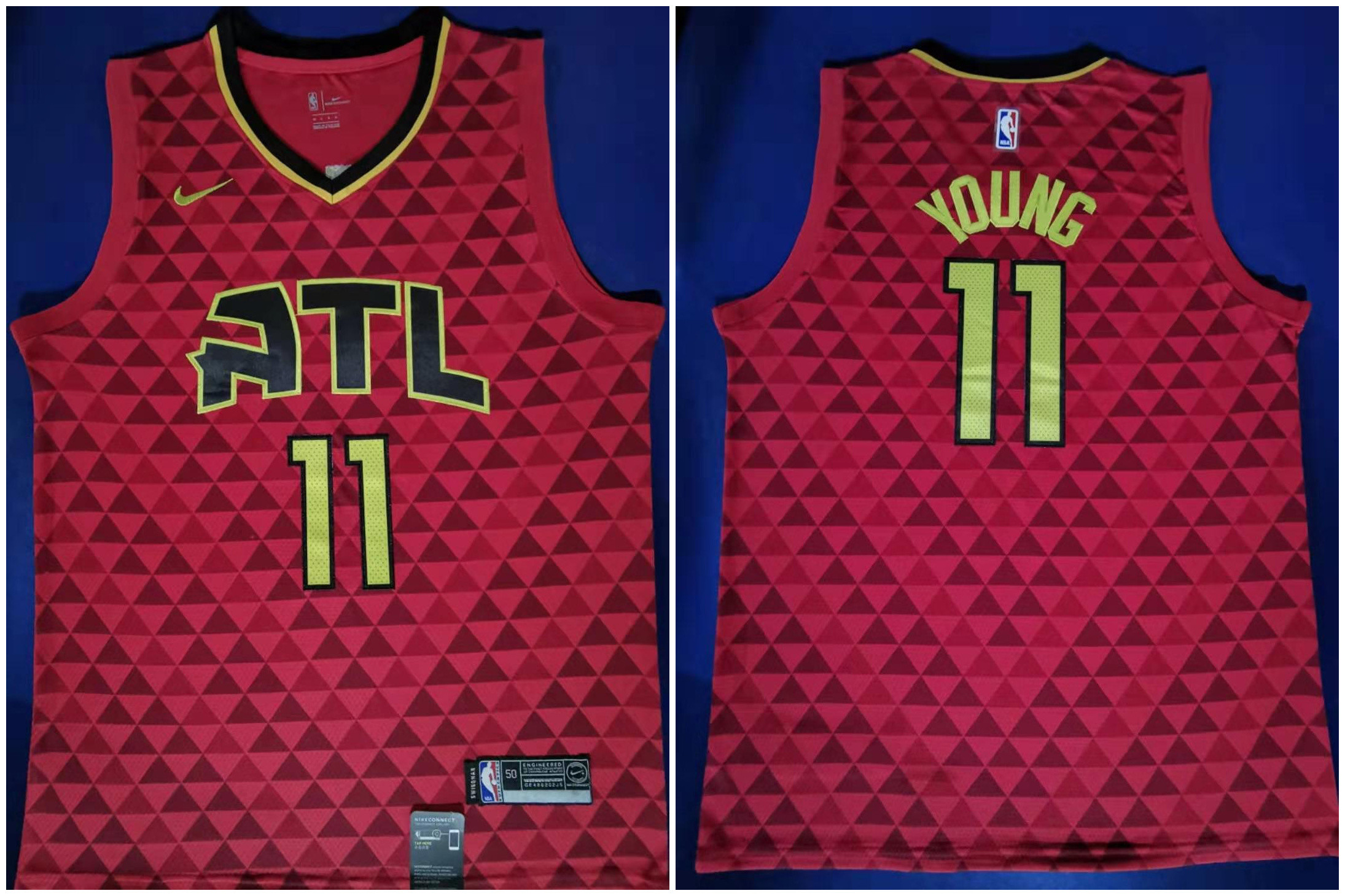 Hawks 11 Trae Young Red Nike Swingman Jersey Hawks 11 Trae Young Red Nike Swingman Jersey