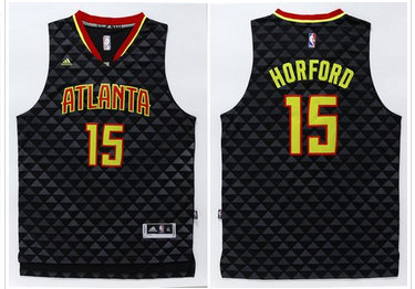 Atlanta Hawks #15 Al Horford Black Swingman Stitched NBA Jersey Atlanta Hawks #15 Al Horford Black Swingman Stitched NBA Jersey