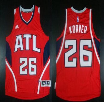 Revolution 30 Atlanta Hawks #26 Kyle Korver Red Stitched NBA Jersey Revolution 30 Atlanta Hawks #26 Kyle Korver Red Stitched NBA Jersey