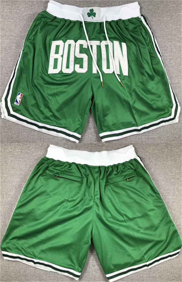 Men's Boston Celtics Green Shorts (Run Small) Men's Boston Celtics Green Shorts (Run Small)