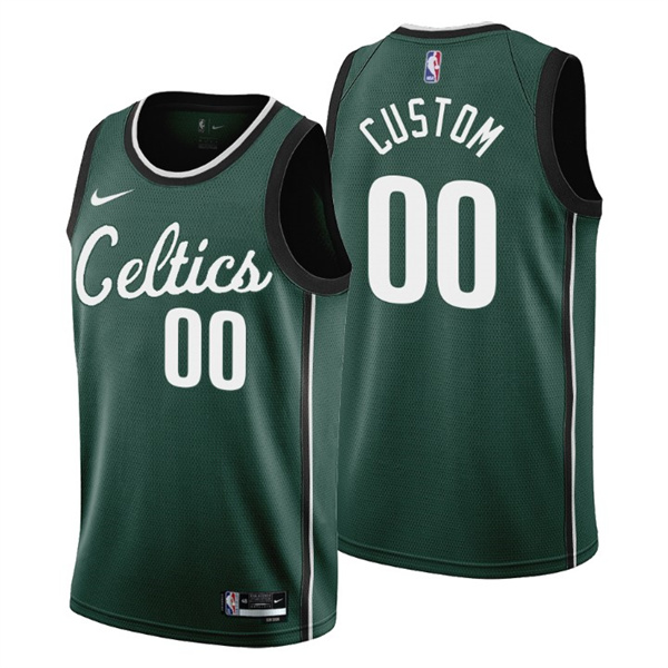 Men's Boston Celtics Active Player Custom 2022 23 Green City Edition Stitched Basketball Jersey Men's Boston Celtics Active Player Custom 2022 23 Green City Edition Stitched Basketball Jersey
