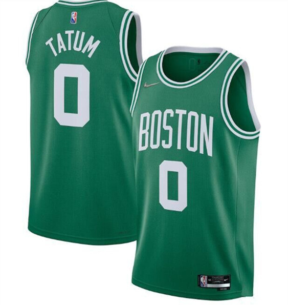 Men's Boston Celtics #0 Jayson Tatum 75th Anniversary 2021 Green Stitched Basketball Jersey Men's Boston Celtics #0 Jayson Tatum 75th Anniversary 2021 Green Stitched Basketball Jersey
