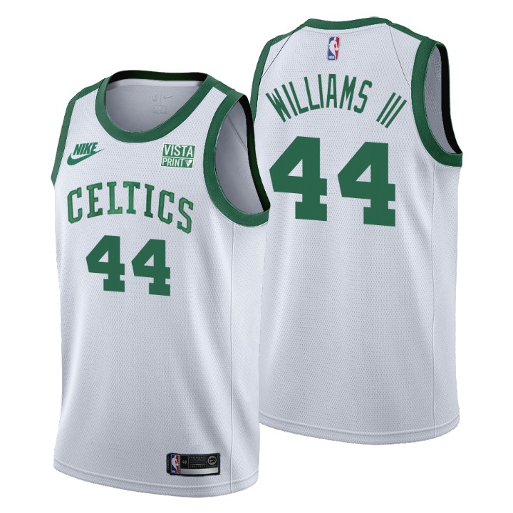Boston Celtics #44 Robert Williams III Men's Nike Releases Classic Edition NBA 75th Anniversary Jersey White Boston Celtics #44 Robert Williams III Men's Nike Releases Classic Edition NBA 75th Anniversary Jersey White