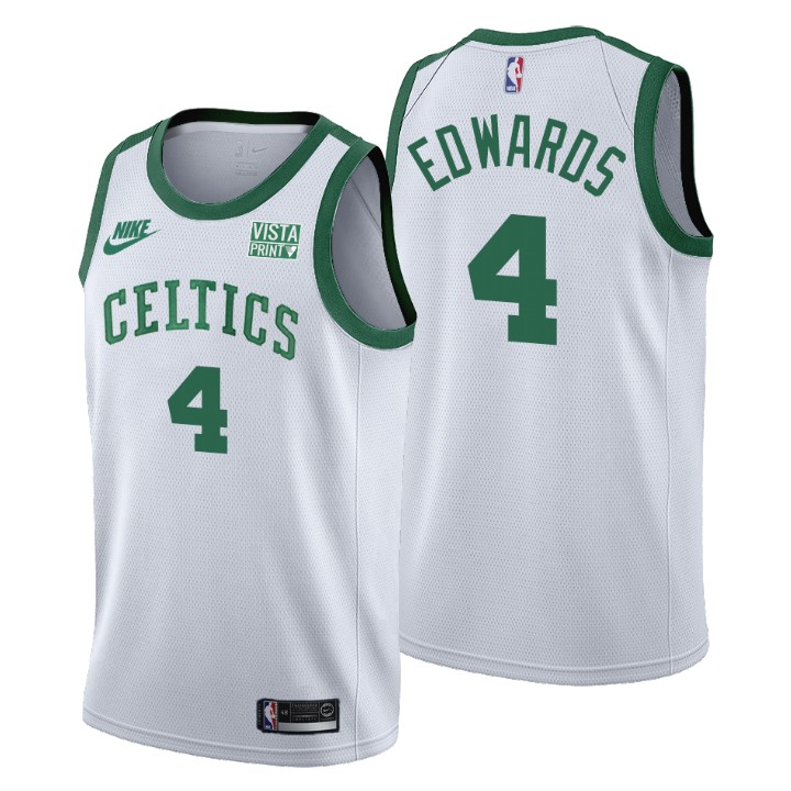 Boston Celtics #4 Carsen Edwards Men's Nike Releases Classic Edition NBA 75th Anniversary Jersey White Boston Celtics #4 Carsen Edwards Men's Nike Releases Classic Edition NBA 75th Anniversary Jersey White