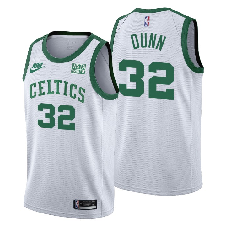 Boston Celtics #32 Kris Dunn Men's Nike Releases Classic Edition NBA 75th Anniversary Jersey White Boston Celtics #32 Kris Dunn Men's Nike Releases Classic Edition NBA 75th Anniversary Jersey White