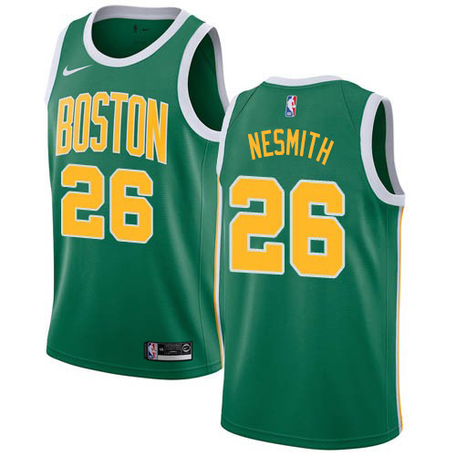 Nike Celtics #26 Aaron Nesmith Green NBA Swingman Earned Edition Jersey Nike Celtics #26 Aaron Nesmith Green NBA Swingman Earned Edition Jersey