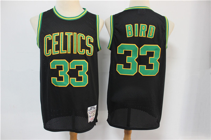 Celtics Bape 33 Larry Bird Black Hardwood Classics Jersey Celtics Bape 33 Larry Bird Black Hardwood Classics Jersey