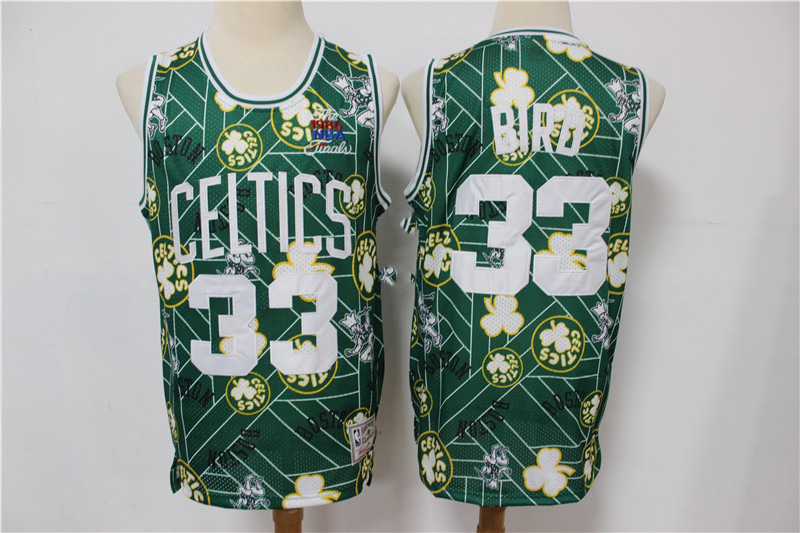 Celtics 33 Larry Bird Green Tear Up Pack Hardwood Classics Swingman Jersey Celtics 33 Larry Bird Green Tear Up Pack Hardwood Classics Swingman Jersey