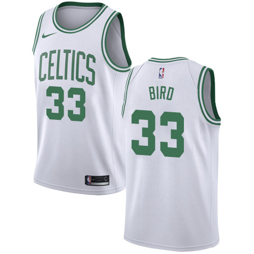 Celtics #33 Larry Bird White Basketball Swingman Association Edition Jersey Celtics #33 Larry Bird White Basketball Swingman Association Edition Jersey