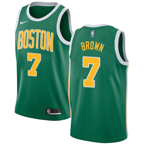 Nike Celtics #7 Jaylen Brown Green NBA Swingman Earned Edition Jersey Nike Celtics #7 Jaylen Brown Green NBA Swingman Earned Edition Jersey