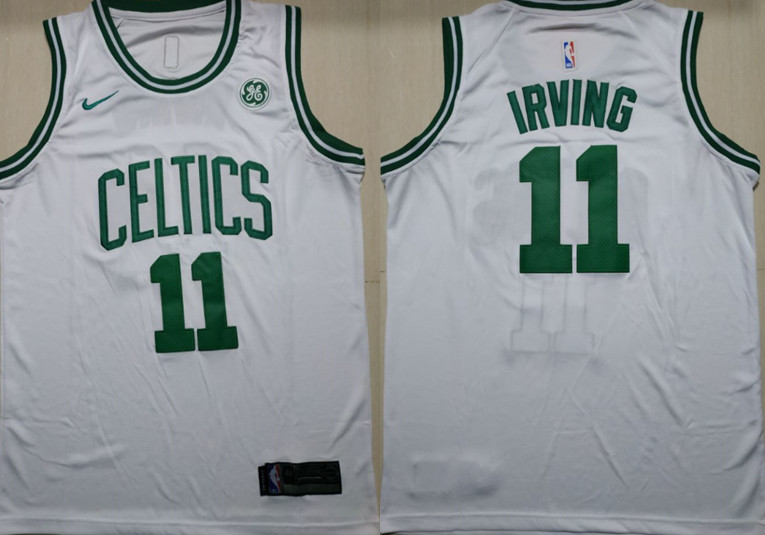 Celtics 11 Kyrie Irving White Nike Swingman Jersey Celtics 11 Kyrie Irving White Nike Swingman Jersey
