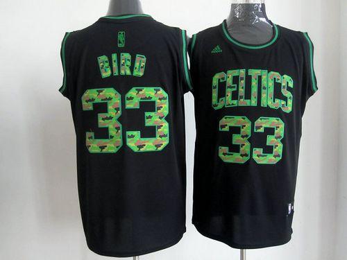 Celtics #33 Larry Bird Black Camo Fashion Stitched NBA Jersey Celtics #33 Larry Bird Black Camo Fashion Stitched NBA Jersey