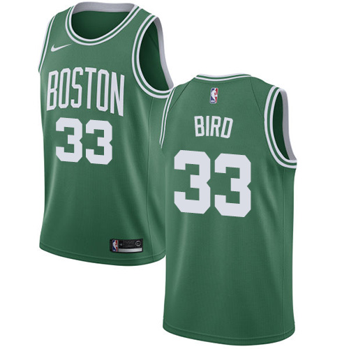 Nike Celtics #33 Larry Bird Green NBA Swingman Icon Edition Jersey Nike Celtics #33 Larry Bird Green NBA Swingman Icon Edition Jersey