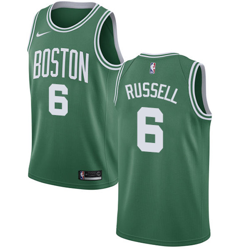 Nike Celtics #6 Bill Russell Green NBA Swingman Icon Edition Jersey Nike Celtics #6 Bill Russell Green NBA Swingman Icon Edition Jersey