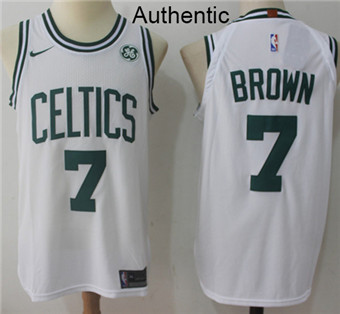 Nike Celtics #7 Jaylen Brown White NBA Authentic Association Edition Jersey Nike Celtics #7 Jaylen Brown White NBA Authentic Association Edition Jersey