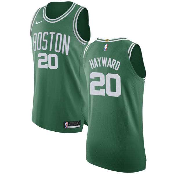 Nike Celtics #20 Gordon Hayward Green NBA Authentic Icon Edition Jersey Nike Celtics #20 Gordon Hayward Green NBA Authentic Icon Edition Jersey