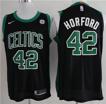 Nike Celtics 42 Al Horford Black Nike Authentic Jersey Nike Celtics 42 Al Horford Black Nike Authentic Jersey