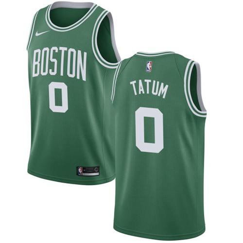 Nike Celtics #0 Jayson Tatum Green NBA Swingman Jersey Nike Celtics #0 Jayson Tatum Green NBA Swingman Jersey