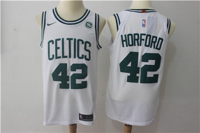 Nike Celtics #42 Al Horford White Authentic Stitched NBA Jersey Nike Celtics #42 Al Horford White Authentic Stitched NBA Jersey
