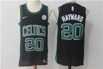 Nike Celtics #20 Gordon Hayward Black Nike Jersey Nike Celtics #20 Gordon Hayward Black Nike Jersey