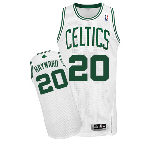 Celtics #20 Gordon Hayward White Home Stitched NBA Jersey