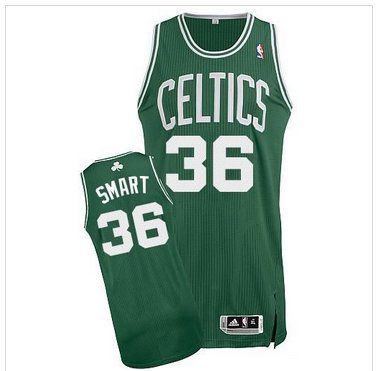 Revolution 30 Boston Celtics #36 Marcus Smart Green Stitched NBA Jersey