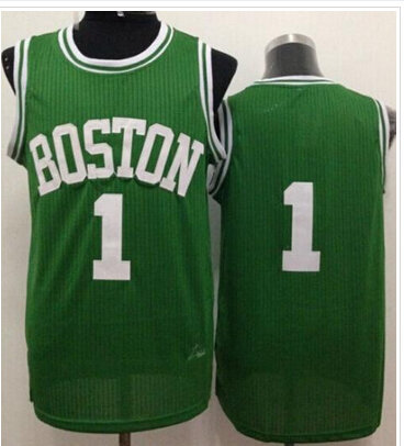 Boston Celtics #1 Walter Brown Green Throwback Stitched NBA Jersey