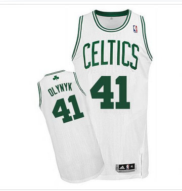 Boston Celtics Revolution 30 #41 Kelly Olynyk White Stitched NBA Jersey