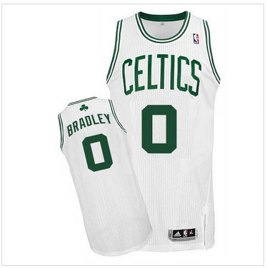 Boston Celtics Revolution 30 #0 Avery Bradley White Stitched NBA Jersey