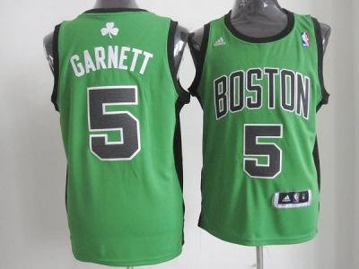 nba boston celtics #5 garnett green(black number)(revolution 30 swingman) nba boston celtics #5 garnett green(black number)(revolution 30 swingman)