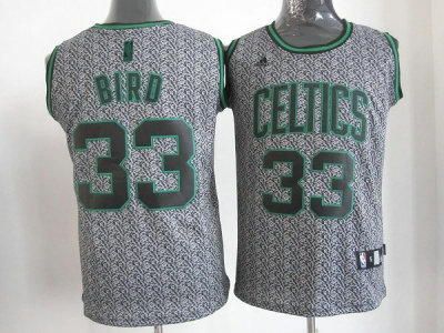 nba boston celtics #33 bird green grey(static fashion swingman) nba boston celtics #33 bird green grey(static fashion swingman)