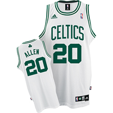Boston Celtics 20 Ray Allen Swingman home white Jersey Boston Celtics 20 Ray Allen Swingman home white Jersey