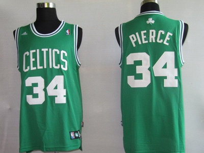 NBA Jersey Boston Celtlcs 34# Pierce Green（Swingman
