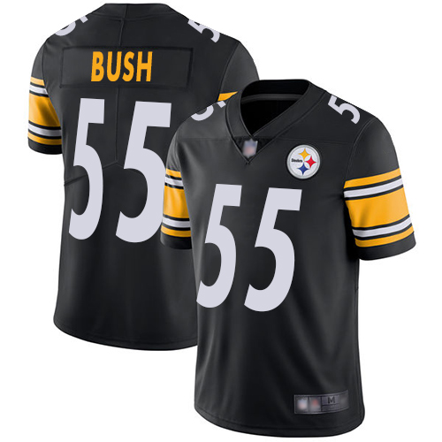 Steelers #55 Devin Bush Black Team Color Youth Stitched Football Vapor Untouchable Limited Jersey Steelers #55 Devin Bush Black Team Color Youth Stitched Football Vapor Untouchable Limited Jersey