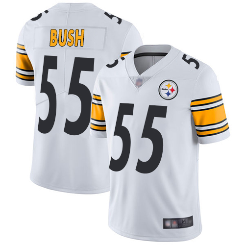 Steelers #55 Devin Bush White Youth Stitched Football Vapor Untouchable Limited Jersey Steelers #55 Devin Bush White Youth Stitched Football Vapor Untouchable Limited Jersey