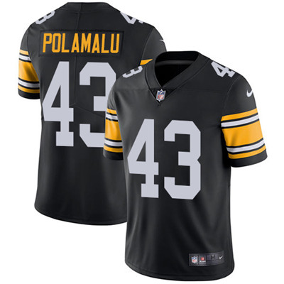 Nike Steelers #43 Troy Polamalu Black Alternate Youth Stitched NFL Vapor Untouchable Limited Jersey Nike Steelers #43 Troy Polamalu Black Alternate Youth Stitched NFL Vapor Untouchable Limited Jersey