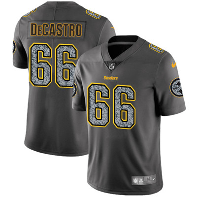 Nike Steelers #66 David DeCastro Gray Static Youth NFL Vapor Untouchable Game Jersey Nike Steelers #66 David DeCastro Gray Static Youth NFL Vapor Untouchable Game Jersey