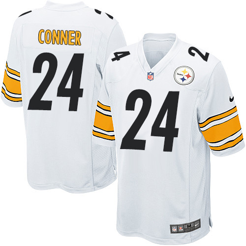 Nike Steelers #24 James Conner White Youth Stitched NFL Elite Jersey Nike Steelers #24 James Conner White Youth Stitched NFL Elite Jersey