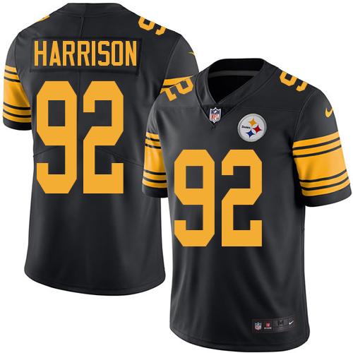 Nike Steelers #92 James Harrison Black Youth Stitched NFL Limited Rush Jersey Nike Steelers #92 James Harrison Black Youth Stitched NFL Limited Rush Jersey
