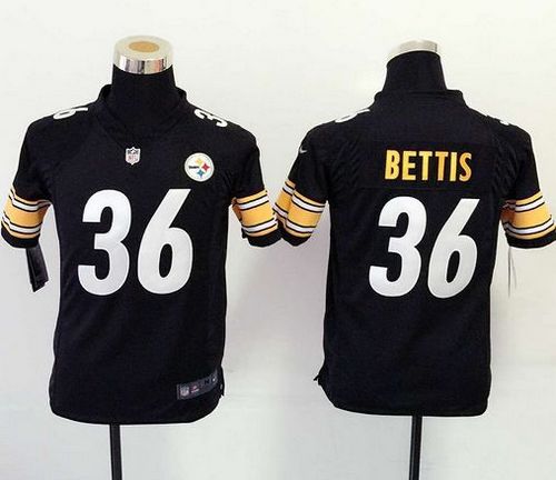 Nike Steelers #36 Jerome Bettis Black Team Color Youth Stitched NFL Elite Jersey Nike Steelers #36 Jerome Bettis Black Team Color Youth Stitched NFL Elite Jersey