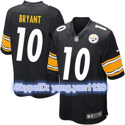 Nike Steelers #10 Martavis Bryant Black Team Color Youth Stitched NFL Elite Jersey