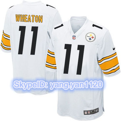 Nike Steelers #11 Markus Wheaton White Youth Stitched NFL Elite Jersey Nike Steelers #11 Markus Wheaton White Youth Stitched NFL Elite Jersey