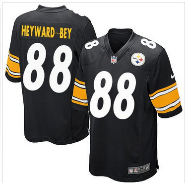 Youth Nike Steelers #88 Darrius Heyward-Bey Black Team Color Stitched NFL Elite Jersey Youth Nike Steelers #88 Darrius Heyward-Bey Black Team Color Stitched NFL Elite Jersey
