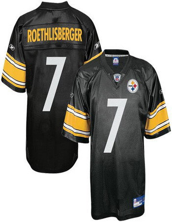 Youth Pittsburgh Steelers 7 Roethlisberger Black Super Bowl XLIII Jerseys