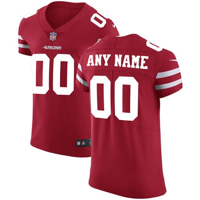 Nike San Francisco 49ers Customized Red Stitched Vapor Untouchable Elite Men's NFL Jersey Nike San Francisco 49ers Customized Red Stitched Vapor Untouchable Elite Men's NFL Jersey