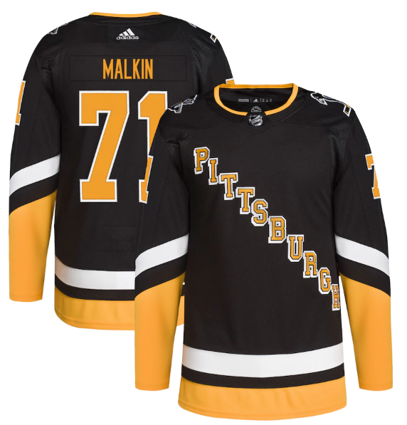Men's Pittsburgh Penguins #71 Evgeni Malkin 2021 2022 Black Stitched Jersey Men's Pittsburgh Penguins #71 Evgeni Malkin 2021 2022 Black Stitched Jersey
