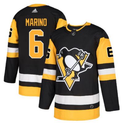 Men’s Penguins #6 Marino black Authentic Stitched Hockey Jersey Men’s Penguins #6 Marino black Authentic Stitched Hockey Jersey