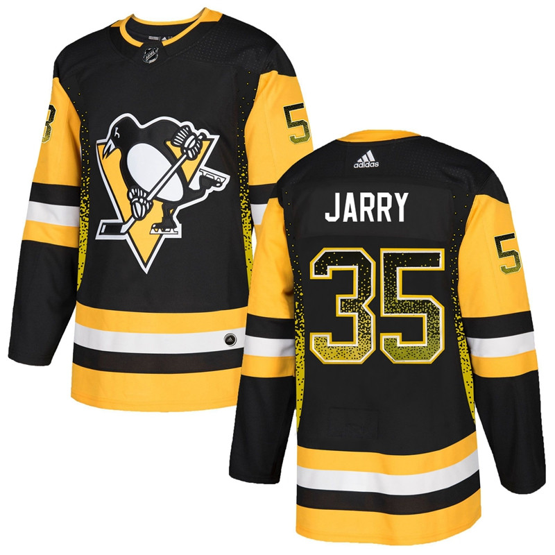 Penguins 35 Tristan Jarry Black Drift Fashion Adidas Jersey Penguins 35 Tristan Jarry Black Drift Fashion Adidas Jersey