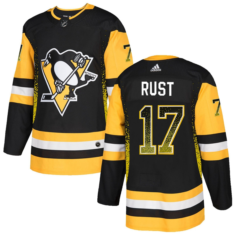 Penguins 17 Bryan Rust Black Drift Fashion Adidas Jersey Penguins 17 Bryan Rust Black Drift Fashion Adidas Jersey