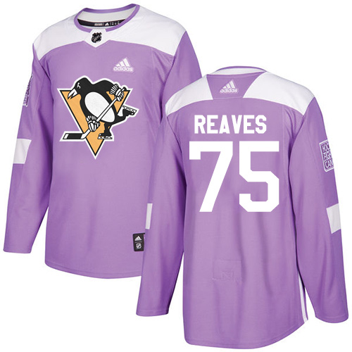 Adidas Penguins #75 Ryan Reaves Purple Authentic Fights Cancer Stitched NHL Jersey Adidas Penguins #75 Ryan Reaves Purple Authentic Fights Cancer Stitched NHL Jersey